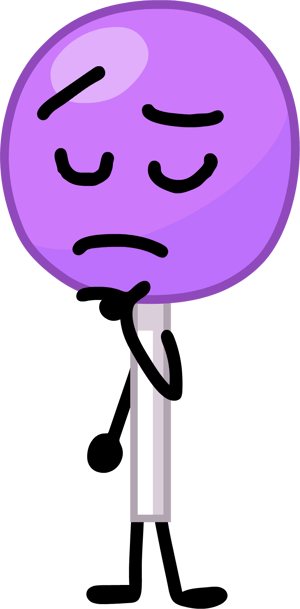 This is the Avatar Image for the BFDI: Lollipop AI Voice and Text to Speech Generator